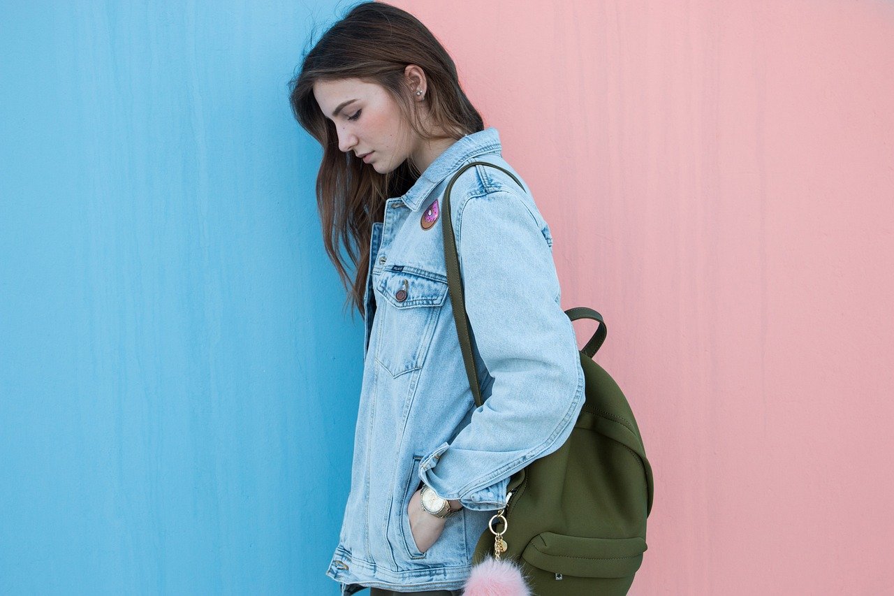 woman, brunette, denim jacket-2564660.jpg