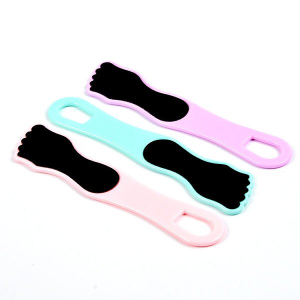 Sandpaper foot cuticles file